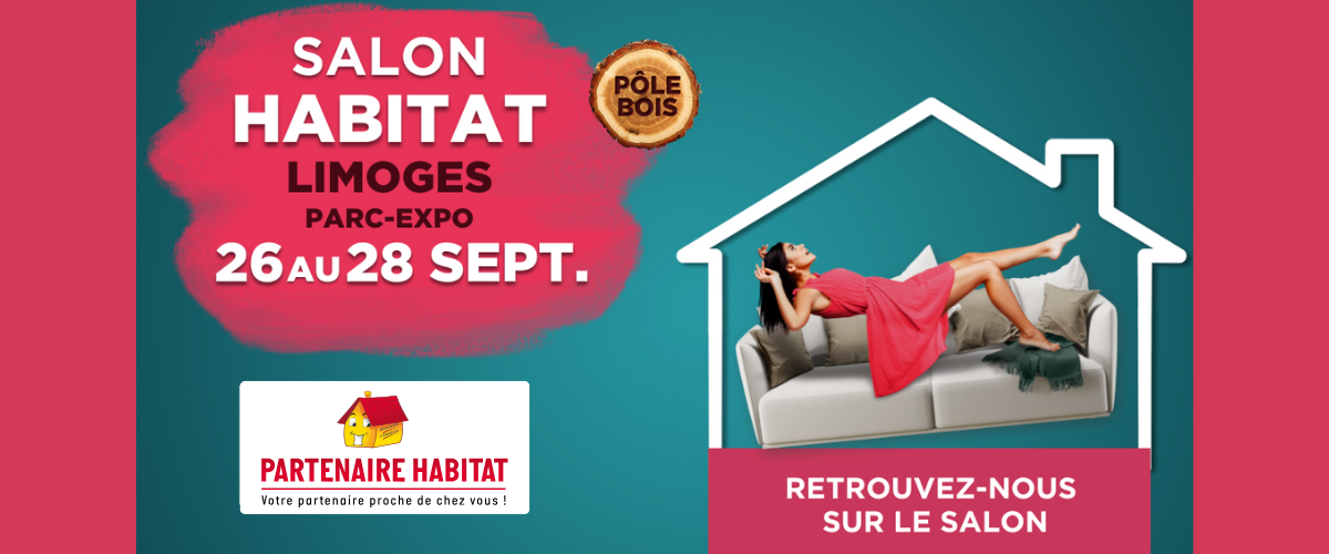 Partenaire Habitat au salon de l'Habitat de Limoges